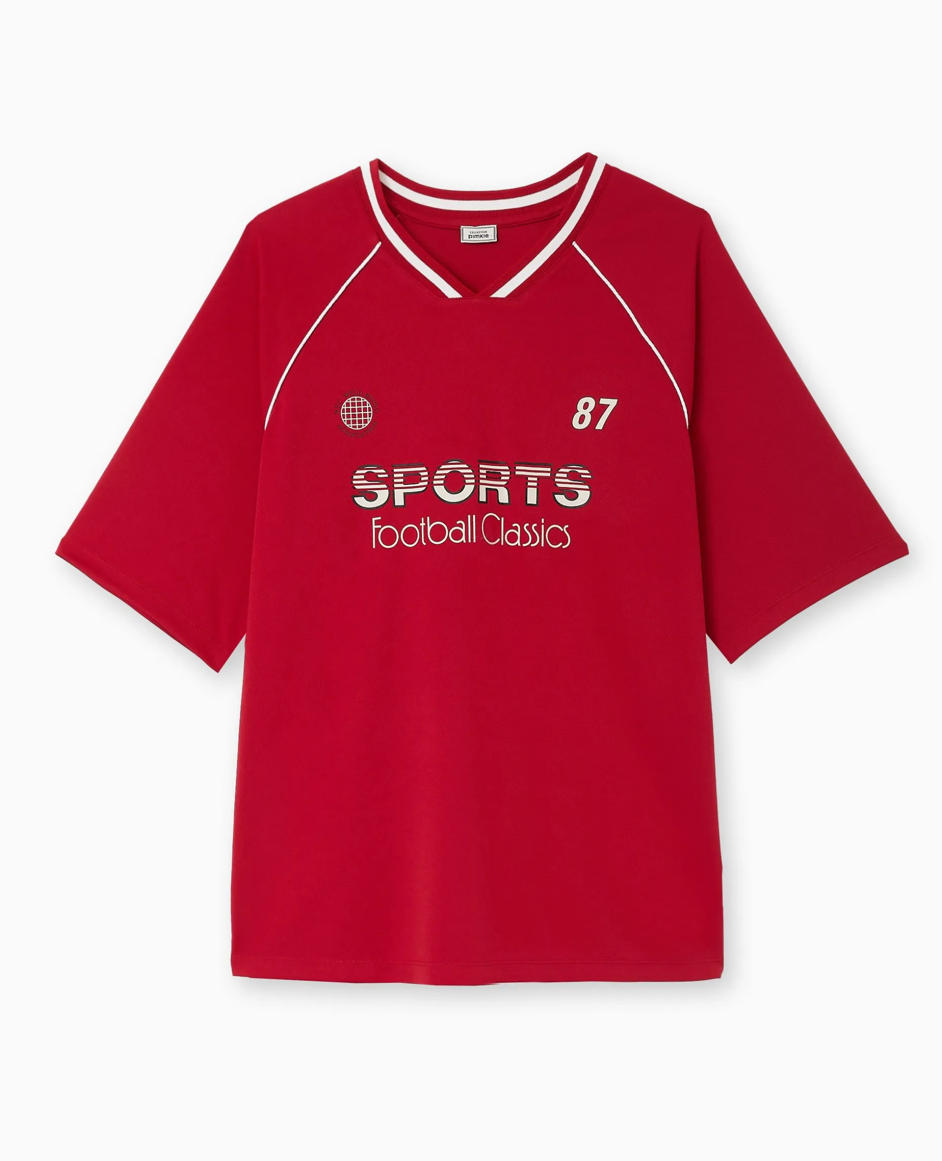 Maillot De Foot Oversize - Rouge