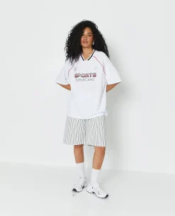 Maillot De Foot Oversize - Blanc