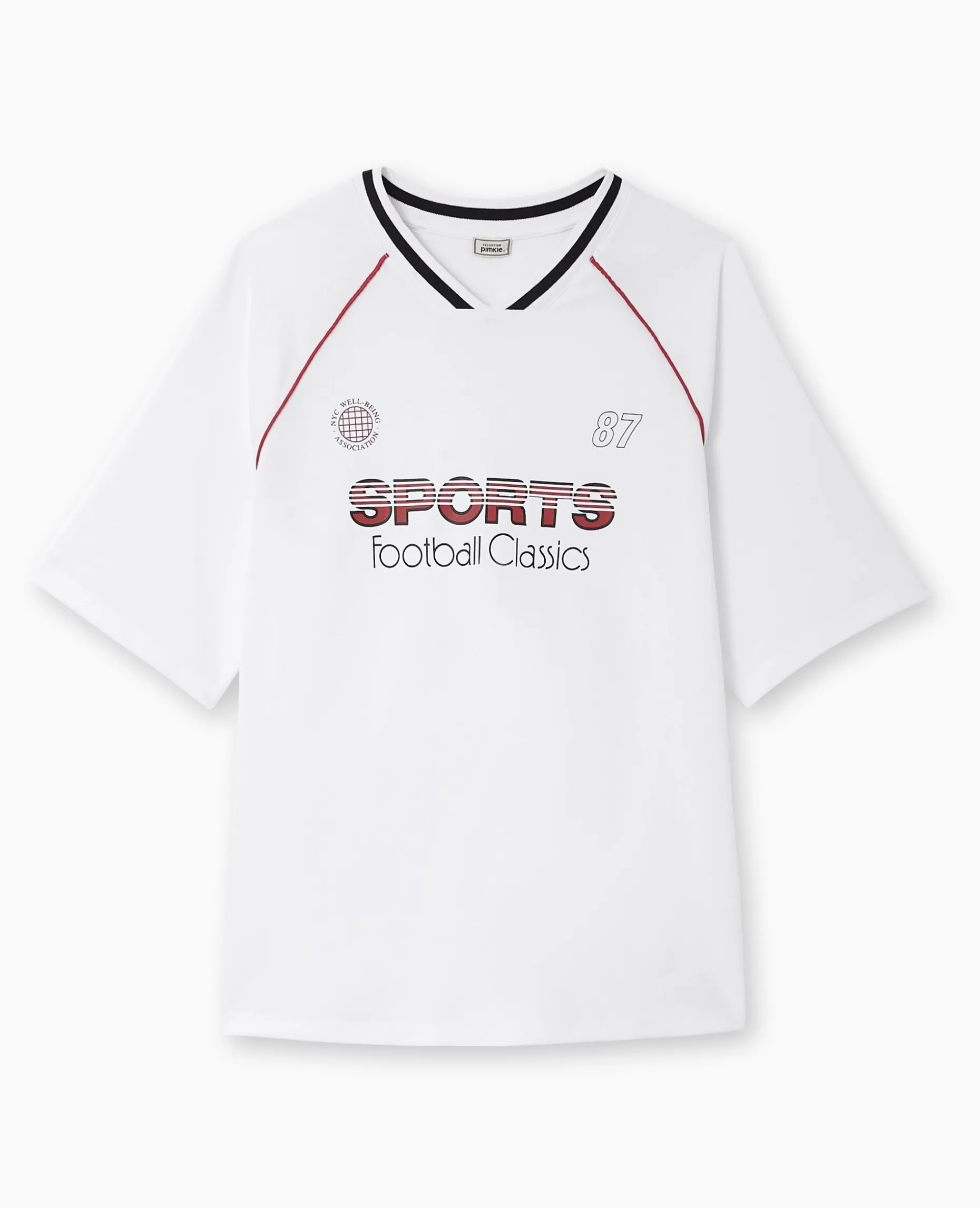 Maillot De Foot Oversize - Blanc