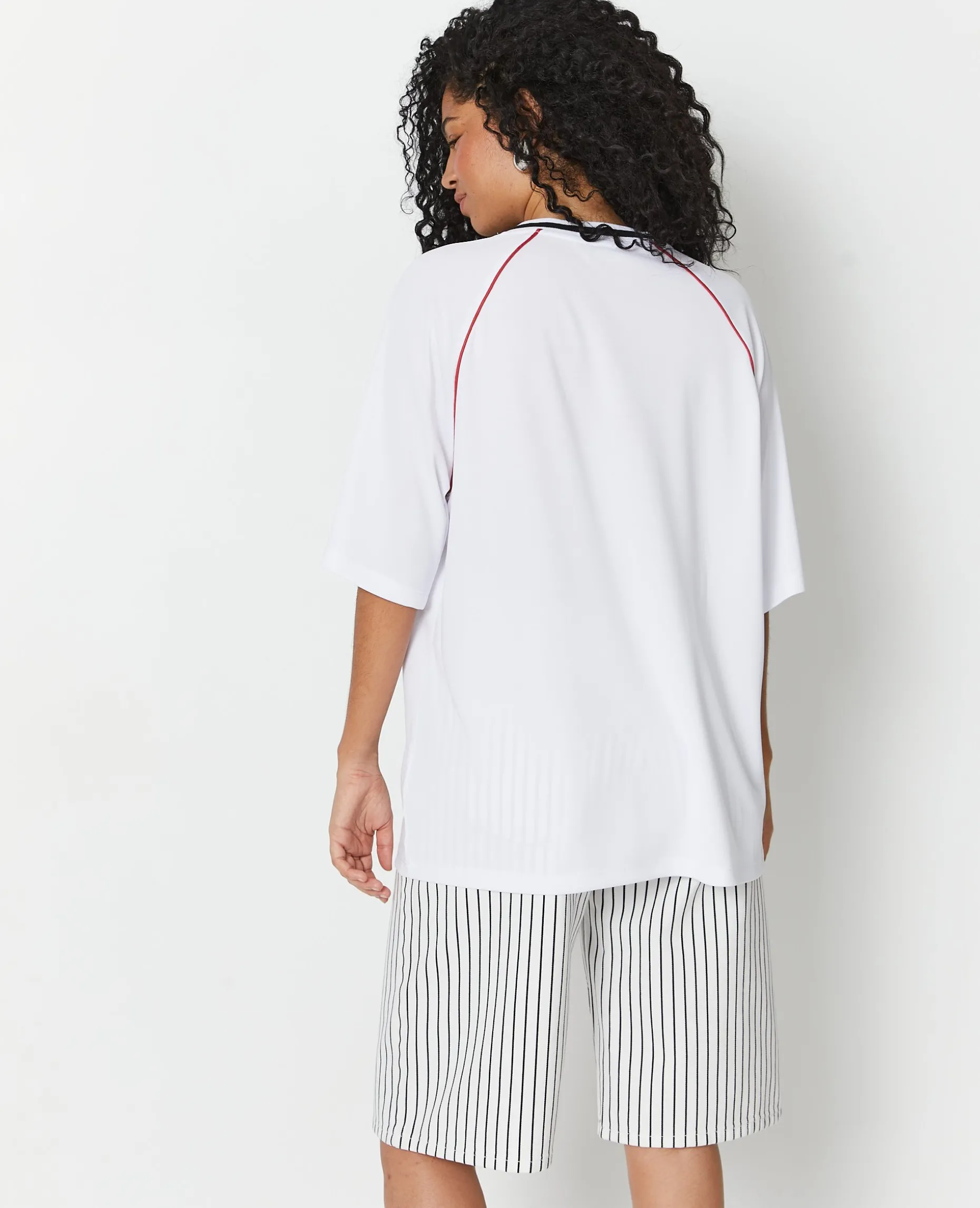 Maillot De Foot Oversize - Blanc