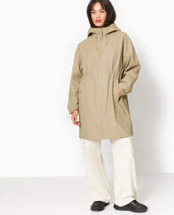 Manteau De Pluie Avec Capuche - Vert Kaki