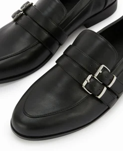 Mocassins Avec 2 Brides - Noir