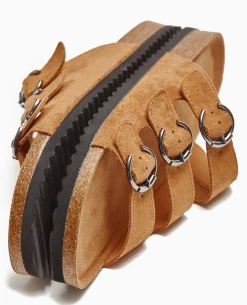 Mules 3 Brides - Camel