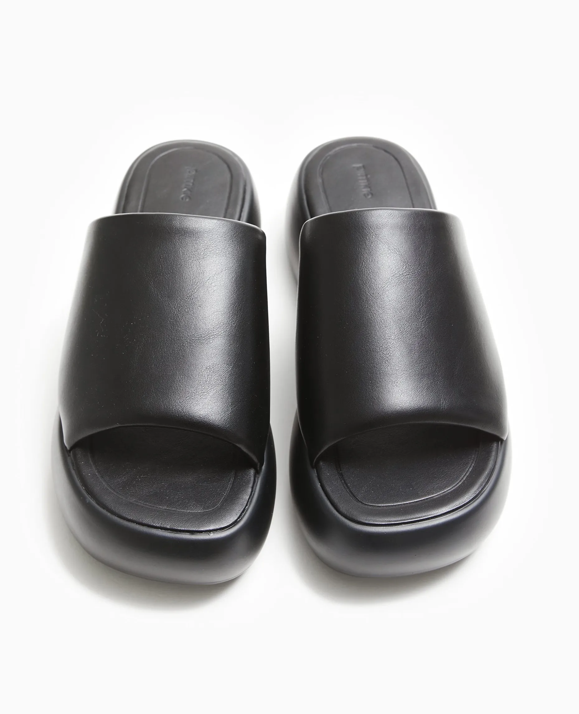 Mules Compensées - Noir