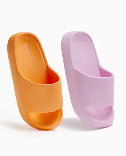 Mules Monobloc Ultra Légè;res - Rose Poudré