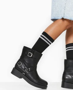 Paire De Chaussettes Avec Bandes Lurex - Noir