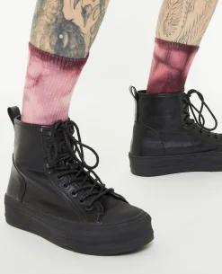 Paire De Chaussettes Tie And Dye - Violet