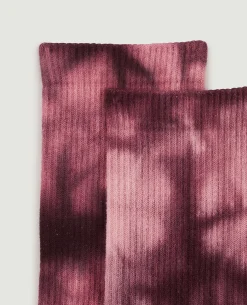 Paire De Chaussettes Tie And Dye - Violet