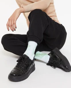Paire De Chaussettes Tie And Dye - Vert