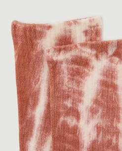 Paire De Chaussettes Tie And Dye - Rose