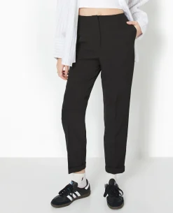 Pantalon City 7/8è;me Taille Haute - Noir
