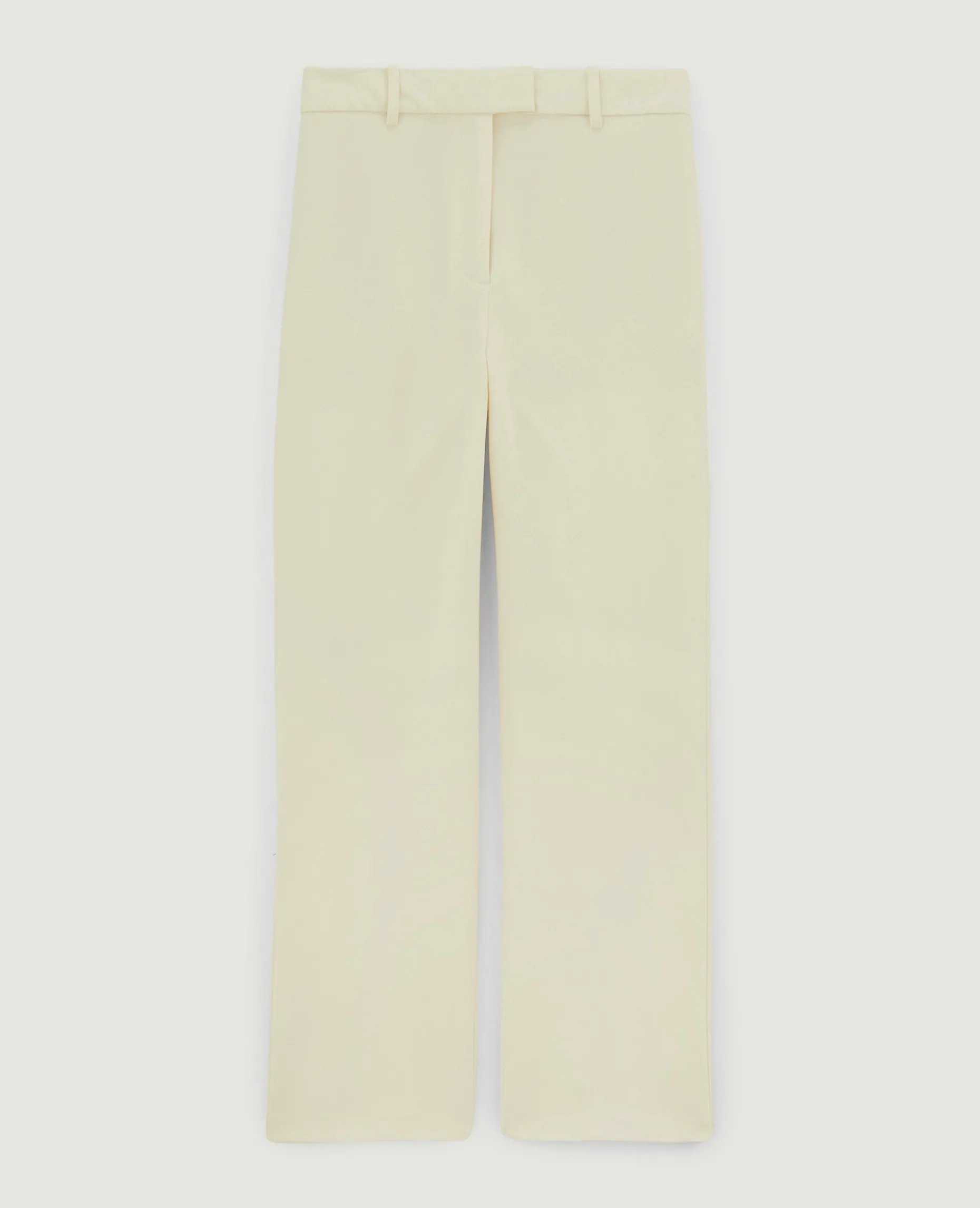 Pantalon De Costume Droit - Beige