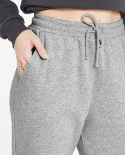 Pantalon De Jogging En Molleton - Gris Chiné