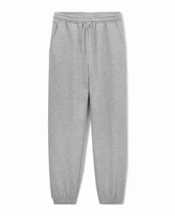 Pantalon De Jogging En Molleton - Gris Chiné