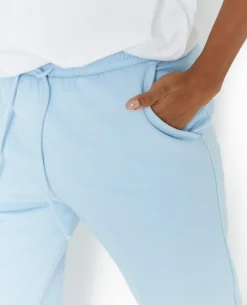 Pantalon De Jogging En Molleton - Bleu Clair