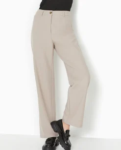 Pantalon Droit City - Beige