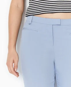 Pantalon Flare Taille Basse - Bleu
