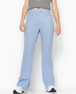 Pantalon Flare Taille Basse - Bleu