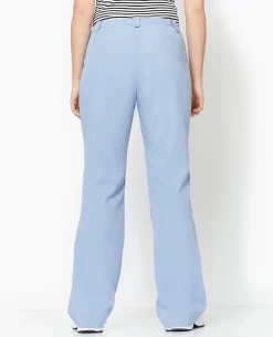 Pantalon Flare Taille Basse - Bleu