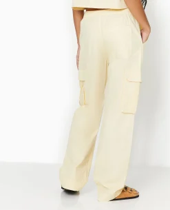 Pantalon Large Cargo - Beige