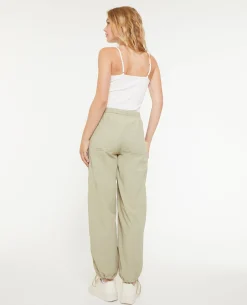 Pantalon Parachute - Vert Kaki