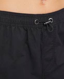 Pantalon Parachute Ceinture élastiquée - Noir
