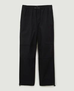 Pantalon Parachute Ceinture élastiquée - Noir