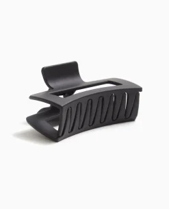 Pince Crocodile Rectangulaire - Noir