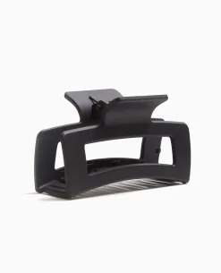Pince Crocodile Rectangulaire - Noir