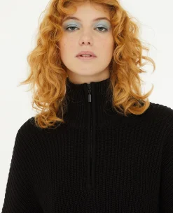 Pull Col Camionneur - Noir