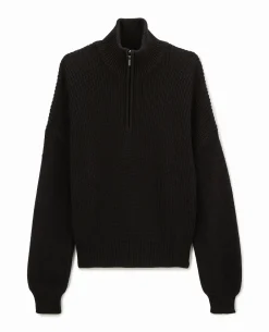 Pull Col Camionneur - Noir