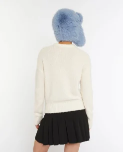Pull Col Rond - Beige
