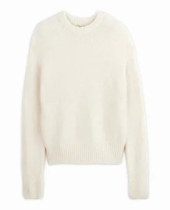 Pull Col Rond - Beige