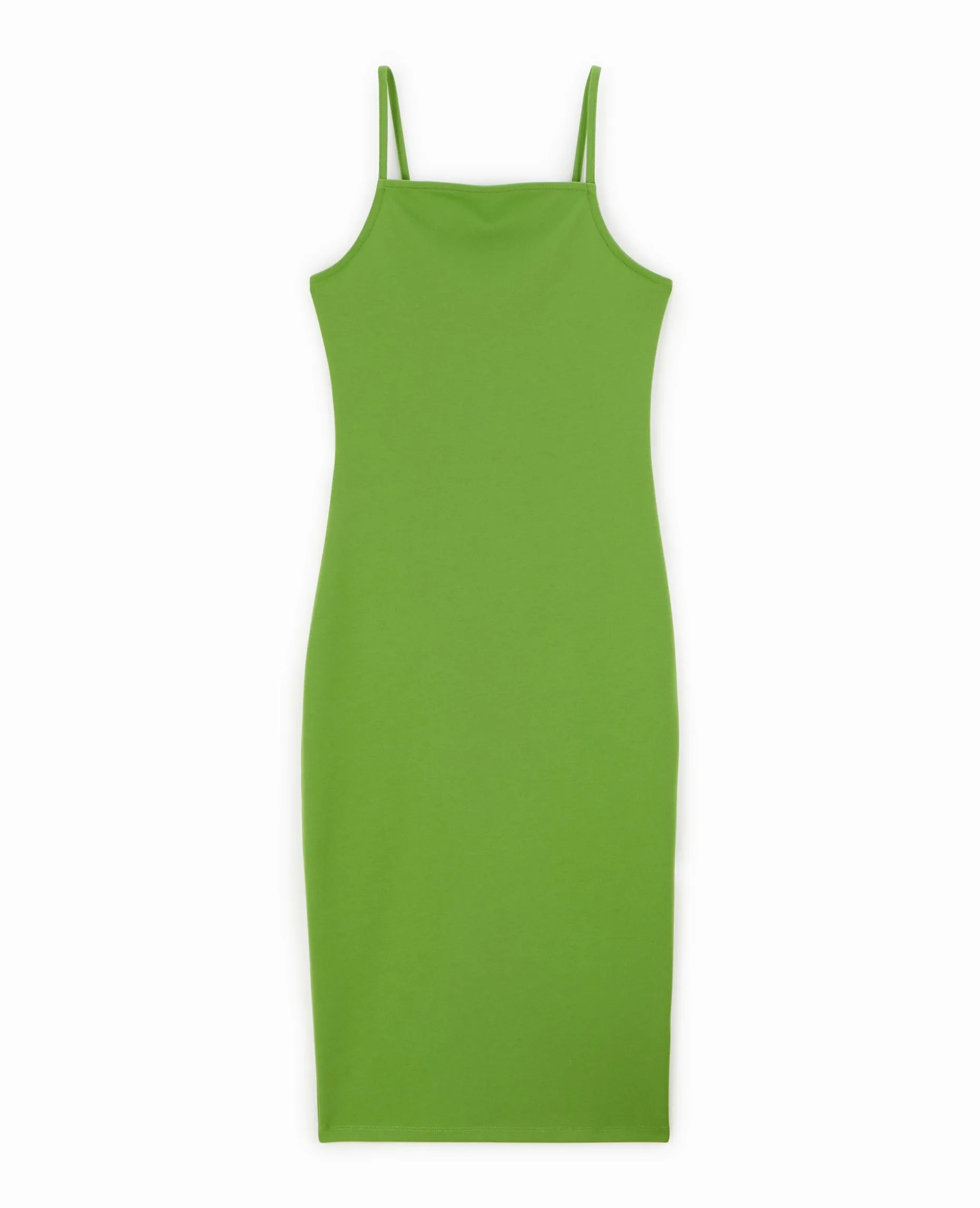 Robe Midi Moulante - Vert Kaki