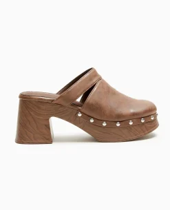 Sabots Avec Clous - Marron