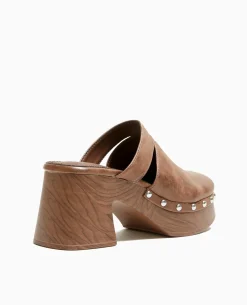 Sabots Avec Clous - Marron