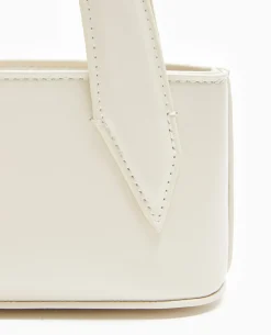 Sac Baguette Avec Grandes Poignées - Blanc