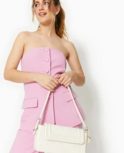 Sac Baguette Porté épaule - Blanc