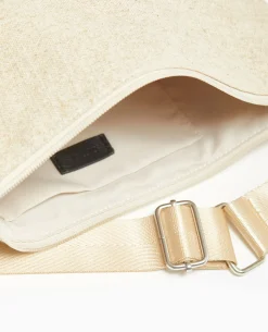 Sac Banane En Toile - Beige