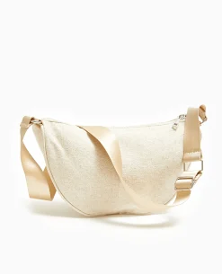 Sac Banane En Toile - Beige