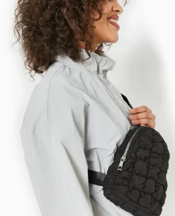 Sac Banane Matelassé - Noir