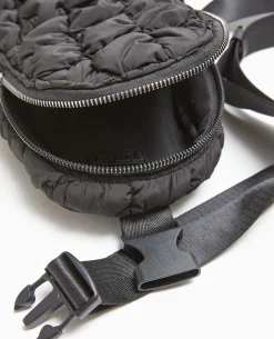 Sac Banane Matelassé - Noir