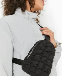 Sac Banane Matelassé - Noir