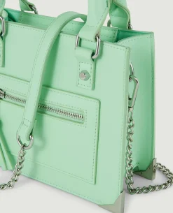 Sac Boxy Avec Chaîne - Vert Anis