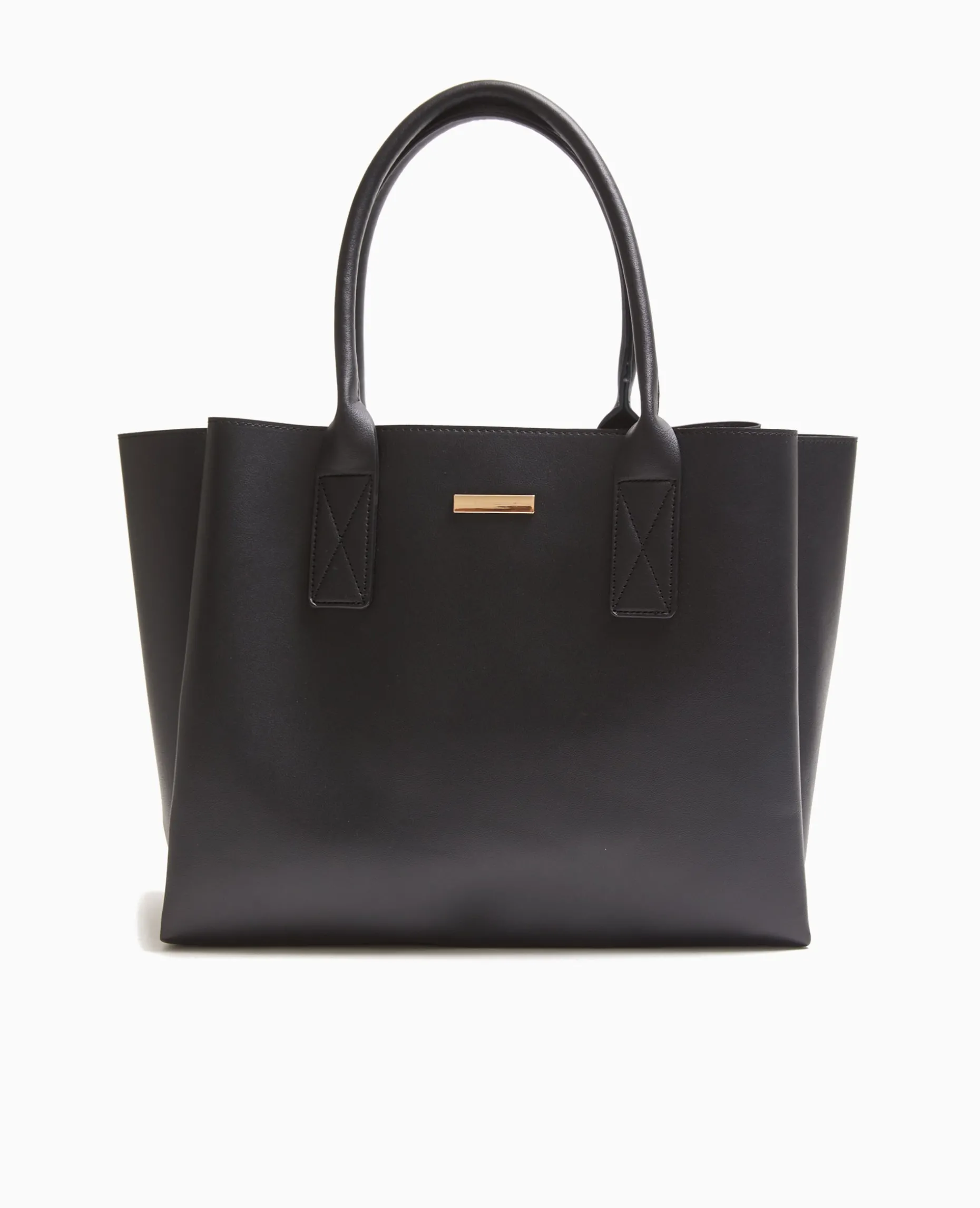 Sac Cabas 3 Compartiments - Noir