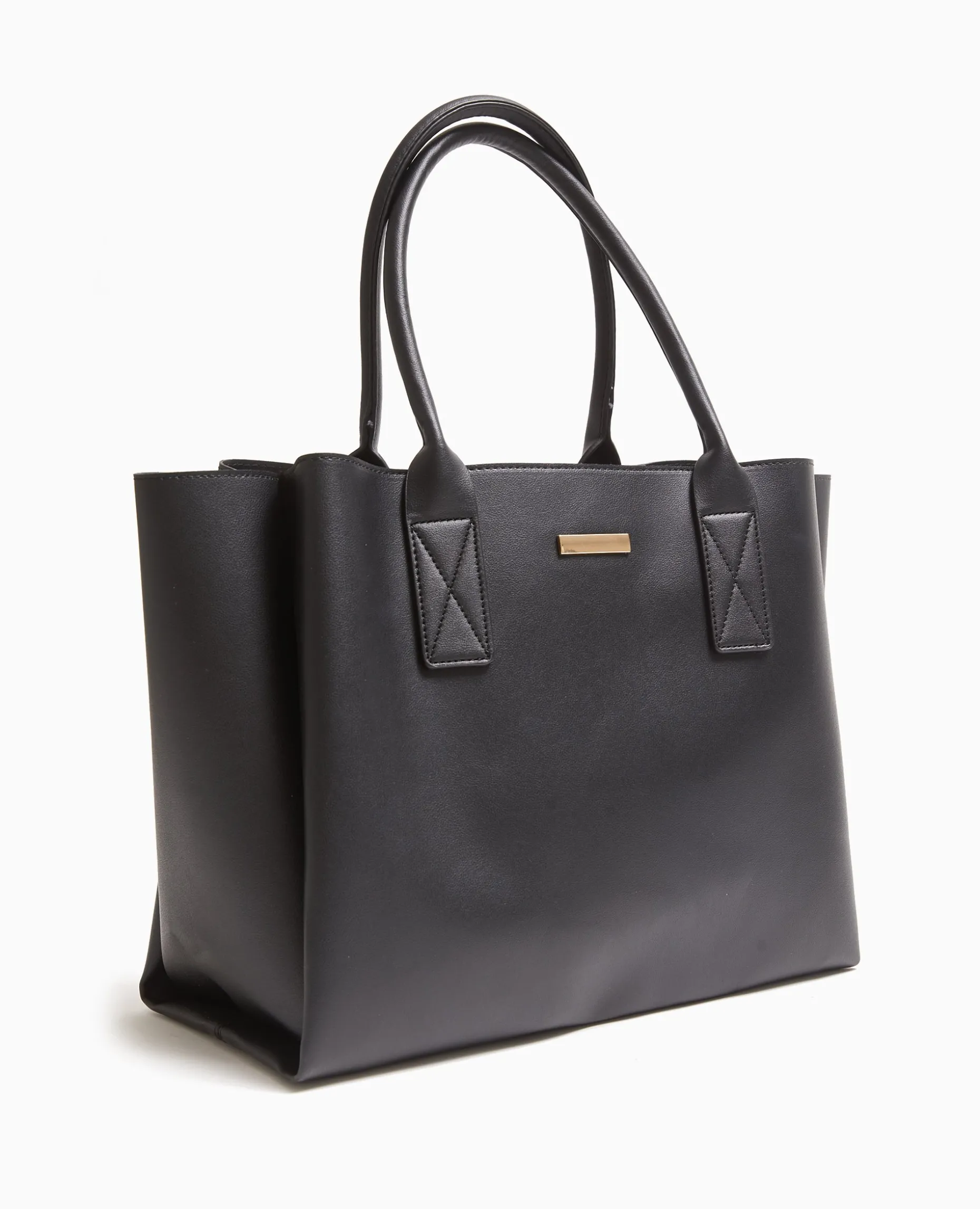 Sac Cabas 3 Compartiments - Noir