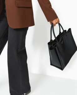 Sac Cabas 3 Compartiments - Noir