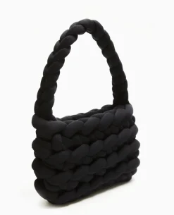 Sac En Grosse Maille Tressée - Noir