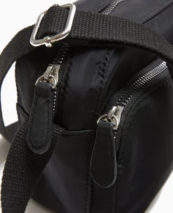 Sacoche En Nylon - Noir