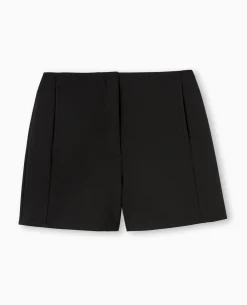 Short City Taille Haute - Noir